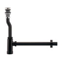 水栓金具 カクダイ 494-114-32 ボトルトラップ ブラック