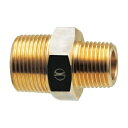 水栓金具 カクダイ 6128-13×10 砲金ニップル(異径)