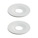 カクダイ 621-751-H 水栓金具 ぴったりゴムプレートセット 2枚入 ホワイト