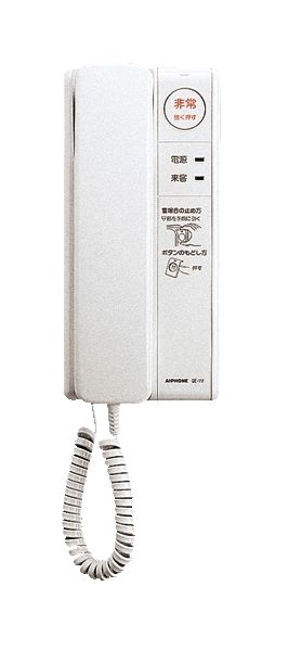 インターホン アイホン　QE-1M　AC電源プラグ式セキュリティ親機 [∽]