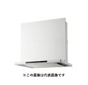 ノーリツ NFG9S25MWH レンジフード Curara クララ コンロ連動なし スリム型ノンフィルター(シロッコファン) 90cm ホワイト スライド前幕板同梱 ♪∀