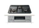 パロマ 【PD-N36S プロパン用】 ビルトインコンロ プロパン 60cm スタンダードタイプ 3口 水なし片面焼きグリル ニュートラルグレー