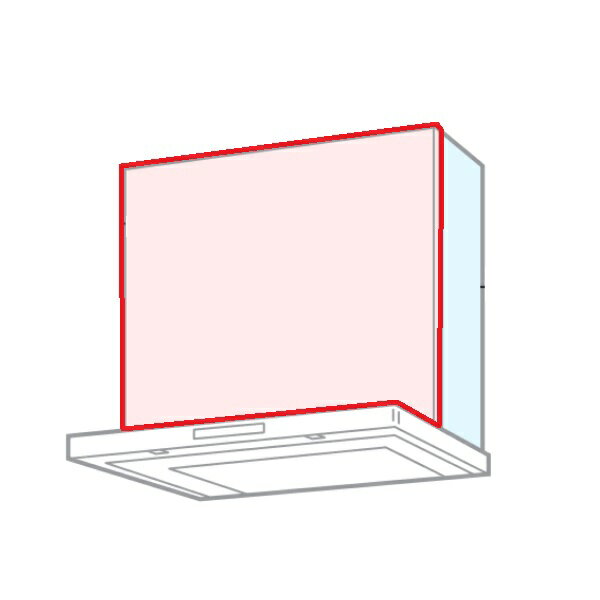 パロマ VZP-90-555HN(SW) レンジフード 部材 前幕板 VRACシリーズ 幅90cm 総高さ600mm ホワイト (タカラ製)