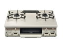 ガスコンロ リンナイ 【RT64JH7S2-CR 都市ガス用 右強火力】 スタンダードタイプ 水無し片面焼 幅59cm クリームトーン