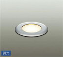大光電機(DAIKO) DSE-36592G 足元灯 LED内蔵 調光(調光器別売) 電球色 埋込穴φ125 シルバー