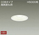 大光電機(DAIKO) DDL-8785AW ダウンライト 高天井用 LED内蔵 非調光 温白色 COBタイプ 高気密SB形 H5000用 防雨形 埋込穴φ10...