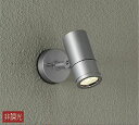 大光電機(DAIKO) DOL-4017YS スポットライト 屋外 LED アウトドアライト LED内蔵 非調光 電球色 防雨形 シルバー