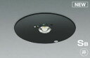 コイズミ照明 AR52835 非常用照明器具 LED一体型 非調光 埋込型 S型 埋込穴φ100 昼白色 ブラック