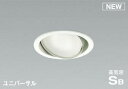 コイズミ照明 AD1219W50 ダウンライト 埋込穴φ100 調光 調光器別売 LEDランプ 昼白色 高気密SB ユニバーサル ファインホワイト