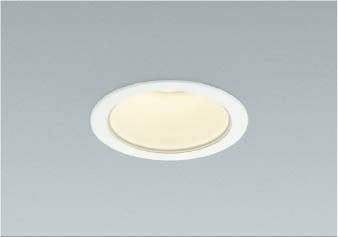 コイズミ照明 AD43349L M形ダウンライト ON-OFFタイプ 白熱球100W相当 LED一体型 電球色 防雨型 埋込穴φ100 ホワイト 拡散