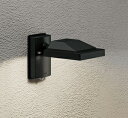 オーデリック OG254682 スポットライト 屋外用 人感センサー LED エクステリアスポットライト LED一体型 電球色 人感センサ 防雨型 ブラック