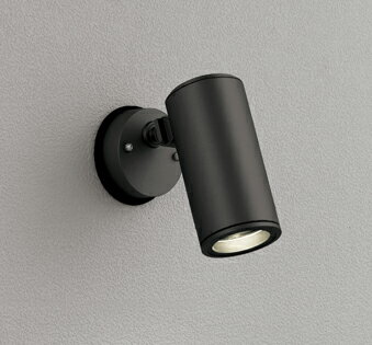 オーデリック　OG254856　スポットライト 屋外用 LED エクステリアスポットライト LED一体型 電球色 φ88 長180 ワイド配光 防雨型 ブラック