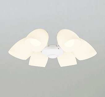 オーデリック　WF805PR(ランプ別梱)　シーリングファン 灯具 8畳 光色切替調光 LEDランプ 電球色 昼白色 オフホワイト