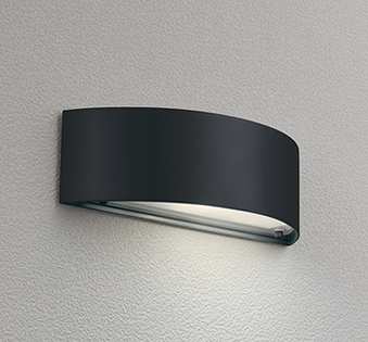 オーデリック　OG041483LCR　エクステリア 表札灯 LEDランプ 電球色 下面配光 防雨型 ブラック