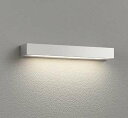 オーデリック OG254875R エクステリア 表札灯 LED一体型 電球色 下面配光 防雨型 マットシルバー