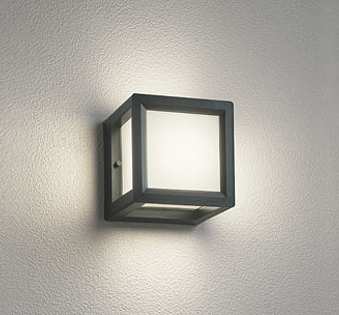 オーデリック　OG254990LR(ランプ別梱)　エクステリア ポーチライト LEDランプ 電球色 防雨・防湿型 ブラック