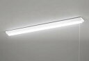 オーデリック XL501102R2D(LED光源ユニット別梱) ベースライト W150 非調光 LEDユニット交換型 温白色 直付型 プルスイッチ付
