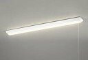 オーデリック XL501102R3E(LED光源ユニット別梱) ベースライト W150 非調光 LEDユニット交換型 電球色 直付型 プルスイッチ付