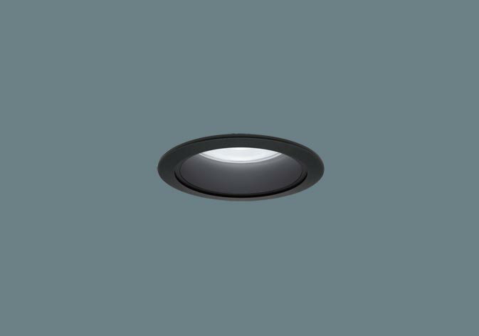 パナソニック　XND1009BNLJ9　ダウンライト 埋込穴φ75 調光(ライコン別売) LED(昼白色) 天井埋込型 拡散80度 ブラック