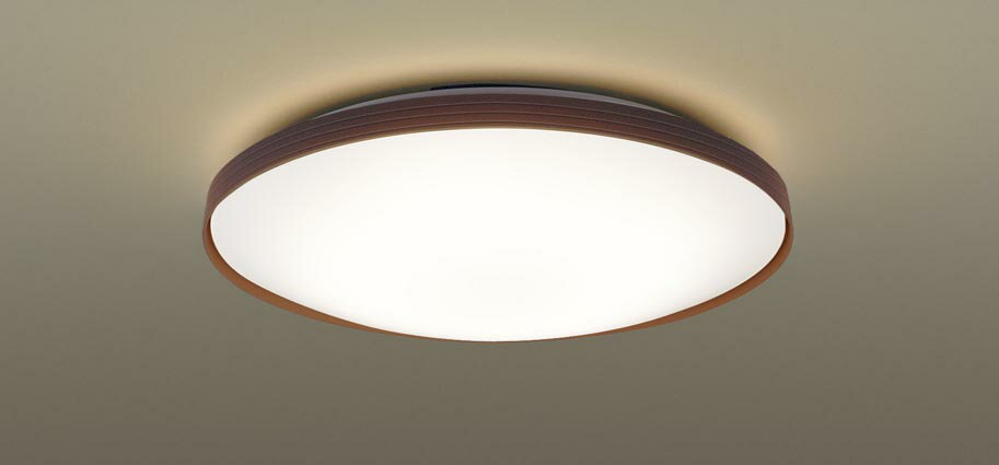 パナソニック LGC21158K シーリングライト 6畳 リモコン調光調色 リモコン同梱 LED カチットF ダークブラウン