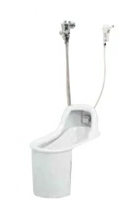 簡易水洗便器 ネポン　ATJ-309G　プリティーナ 和式 フラッシュバルブ パンタロン方式 ホワイト [♪■] 【関東限定】