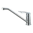 水栓金具 三栄水栓 K87110ETJK-13 シングルワンホール混合栓 寒冷地用