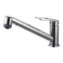 水栓金具 三栄水栓 K8711MEJV-13 シングルワンホール切替シャワー混合栓 キッチン用 節水水栓