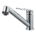 水栓金具 三栄水栓 K8711MEJV-S-13 シングルワンホール切替シャワー混合栓 キッチン用 節水水栓