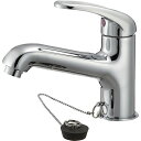 水栓金具 三栄水栓 K4710V-13-23 シングルワンホール洗面混合栓 洗面所用