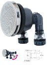 浴室部材 三栄水栓 T412-32-10A 一口循環接続金具 バスルーム用
