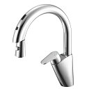 水栓金具 三栄水栓 EK870AEK-13 ワンホールシングルレバー式 シングル混合栓 センサー式 キッチン用 寒冷地用