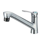 水栓金具 三栄水栓 K87121ET6JV-13 ワンホールシングルレバー式 シングル混合栓 ファインバブル付 キッチン用