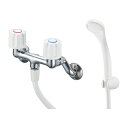 水栓金具 三栄水栓 SK110-W-13 壁付ツーバルブ ツーバルブシャワー混合栓 共用形 バスルーム用