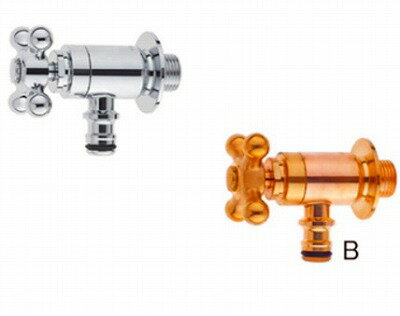 ガーデニング 三栄水栓　Y1812Y-13　ガーデン水栓（クロスハンドル）