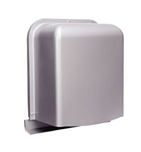 換気口 西邦工業　GFX175AS　外壁用ステンレス製換気口 深型フード ワイド水切り付 内ガラリ 下部開放　[♪■]