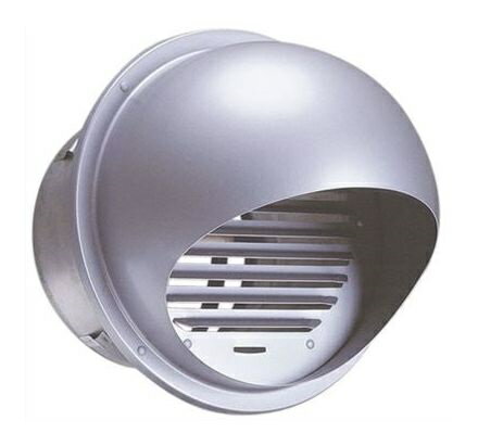 換気口 西邦工業　SFXC150S　外壁用ステンレス製換気口 逆風防止ダンパー付 セルフード 同芯ガラリ型 [..