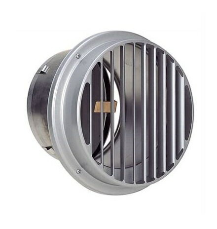 換気口 西邦工業　STD100FHSC　外壁用ステンレス製換気口 ベントキャップ 偏芯縦ガラリ 厚型 防火ダン..