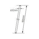 サン電子 0.9M-32Z アンテナマスト 溶融亜鉛メッキ 0.9m £