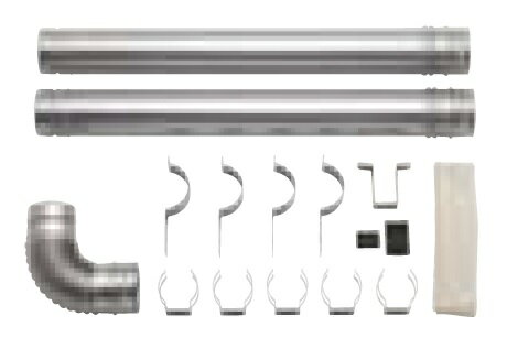 長府/サンポット 石油暖房機 関連部材　FB-4S6　給排気筒延長セット[♪■]