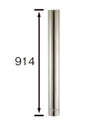 長府/サンポット 石油暖房機 関連部材　SS-35A-1　直筒[♪■]