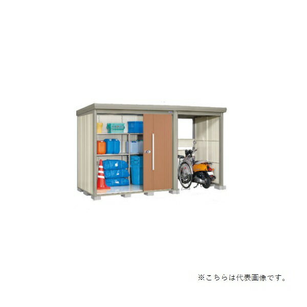 タクボ物置 TP-Z3715 mr.ストックマンプラスアルファ 中・大型物置(駐輪スペース付) 一般型 結露減少屋根 間口371.5cm ♪(4)