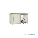 タクボ物置 TP-37R19 mr.ストックマンプラスアルファ 中・大型物置(駐輪スペース付) 一般型 間口367.9cm ♪