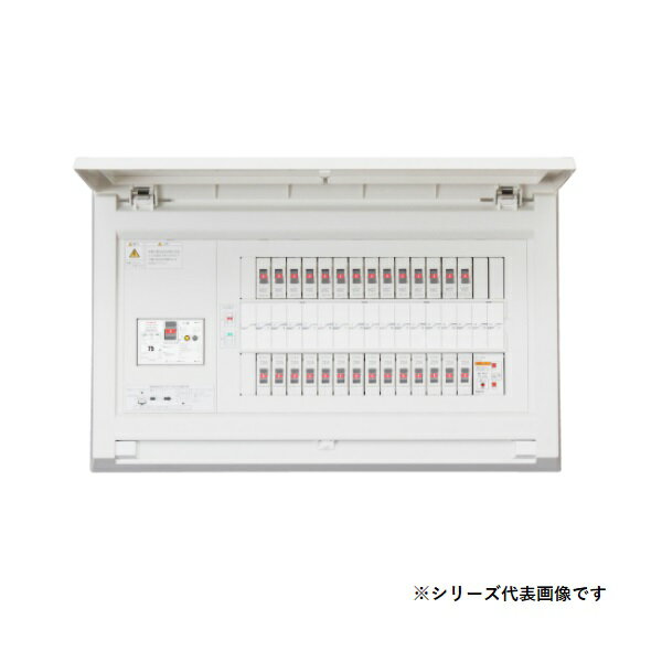 テンパール MAG36322ES2B 住宅用分電盤 パールテクト 単3中性線欠相保護付漏電遮断器 扉付 リミッタースペースなし 感震機能付 60A ※受注品 §￡￡