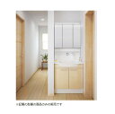 TOTO 【洗面化粧台 LDSFM075BAGBN1A+三面鏡 LMFM075A3GHC1G】 オクターブスリム スタンダード 受注品♪§