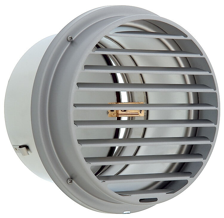 換気扇 ユニックス SG100A5MDSP 厚型グリル 横ガラリ 防火ダンパー付 72℃型式 5メッシュ [♪■]