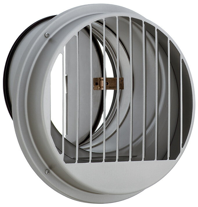 ユニックス SCG100YL10MDSP 換気扇 厚型グリル 縦ガラリ 左吹き 防火ダンパー付 72℃型式 10メッシュ ♪