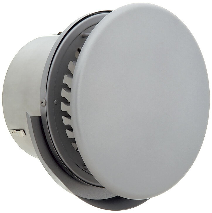 ユニックス BSG125ABR5MDSQ 換気扇 丸型フラット板付 横ガラリ 防火ダンパー付 120℃型式 5メッシュ ♪