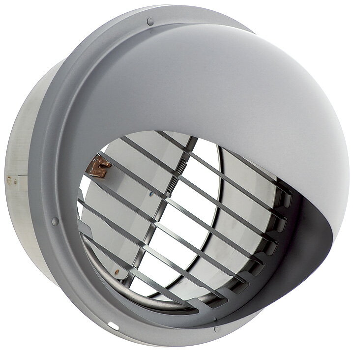 ユニックス SHG200A5MDSQR 換気扇 丸型フード 横ガラリ 防火ダンパー(後面ヒューズ)付 120℃型式 5メッ..