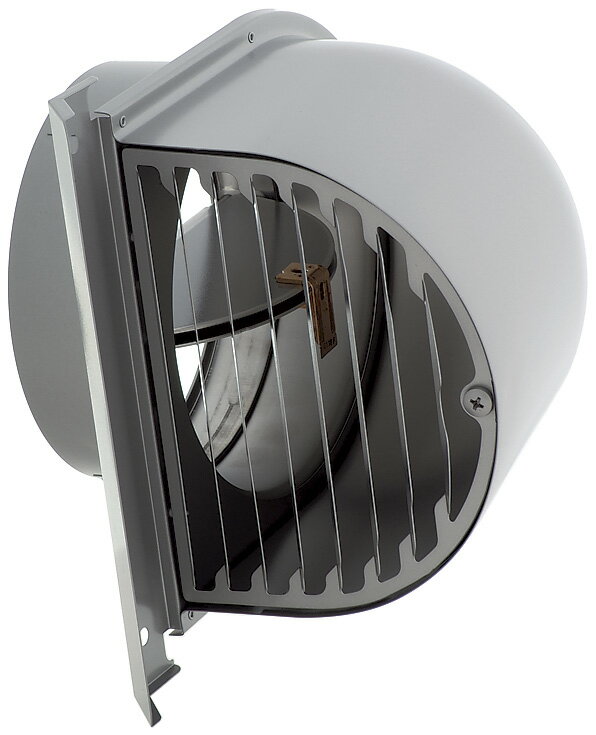 ユニックス FSG175FR5MDSQ 換気扇 深型フード 横ガラリ 防火ダンパー付 120℃型式 5メッシュ ♪