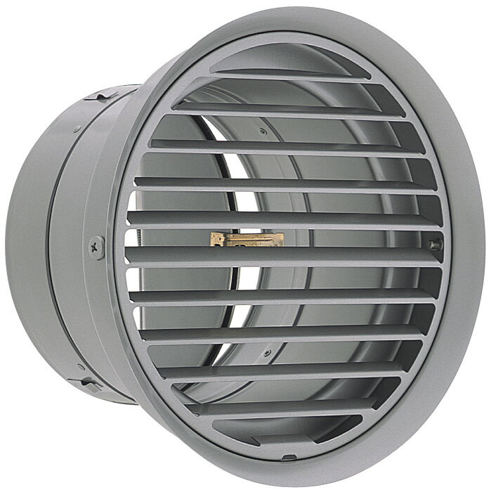 ユニックス NSG125A10MDSPBL 換気扇 厚型グリル 横ガラリ 防火ダンパー付 72℃型式 10メッシュ ♪